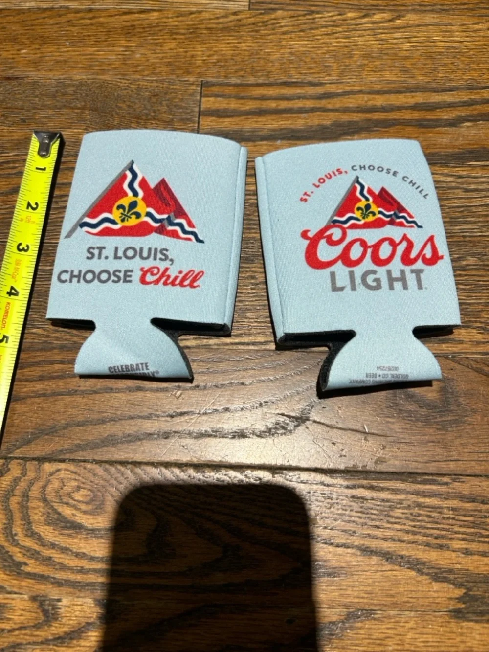 Coors Light St. Louis Choose Chill Blue Can Coolers (Set of 2)